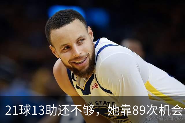 21球13助还不够，她靠89次机会创造拿下第三座金球奖